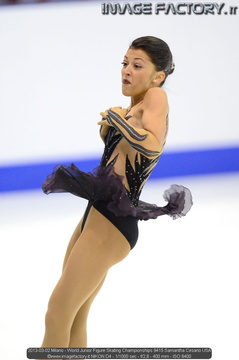 2013-03-02 Milano - World Junior Figure Skating Championships 9415 Samantha Cesario USA